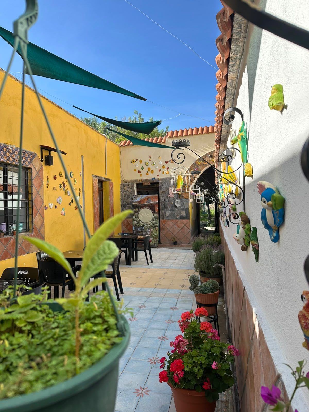 Exterior de Huitzilin en Arteaga