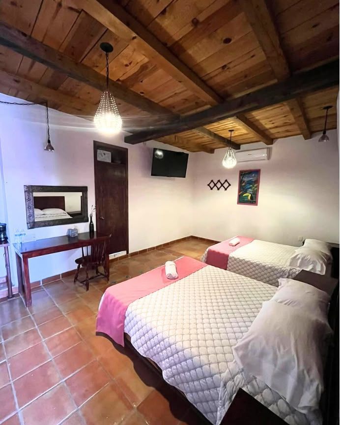 Habitación León del Hotel Huitzilin