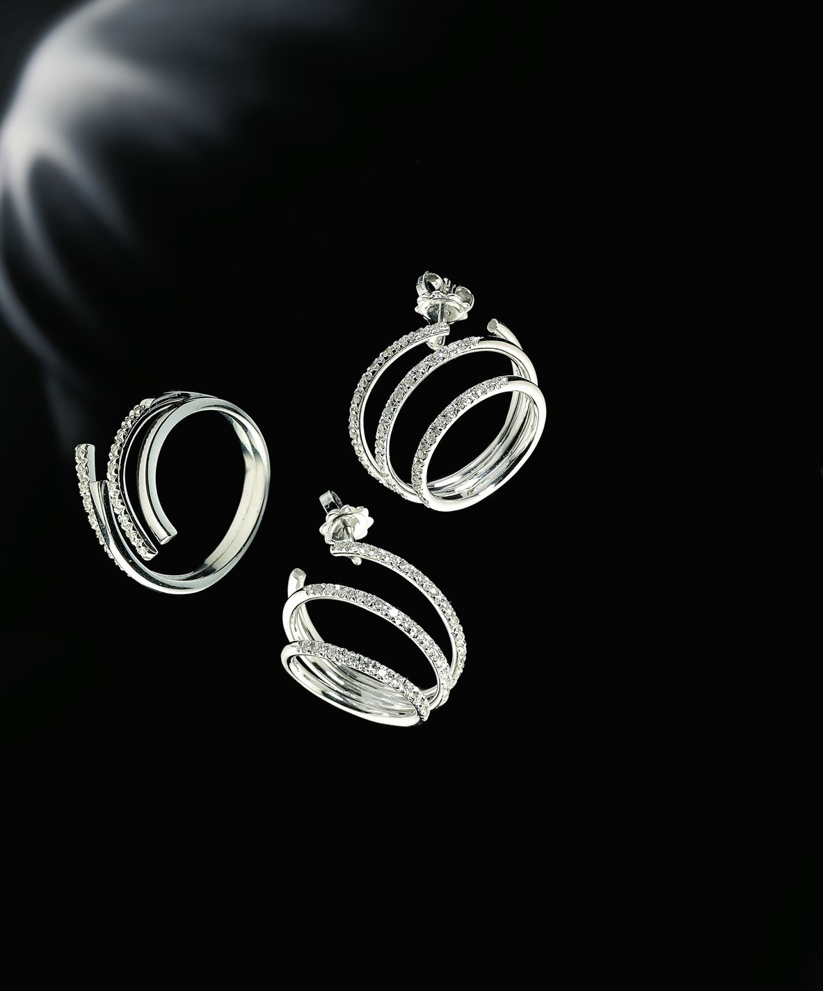 ANELLI CON DIAMANTI ORO BIANCO 18K