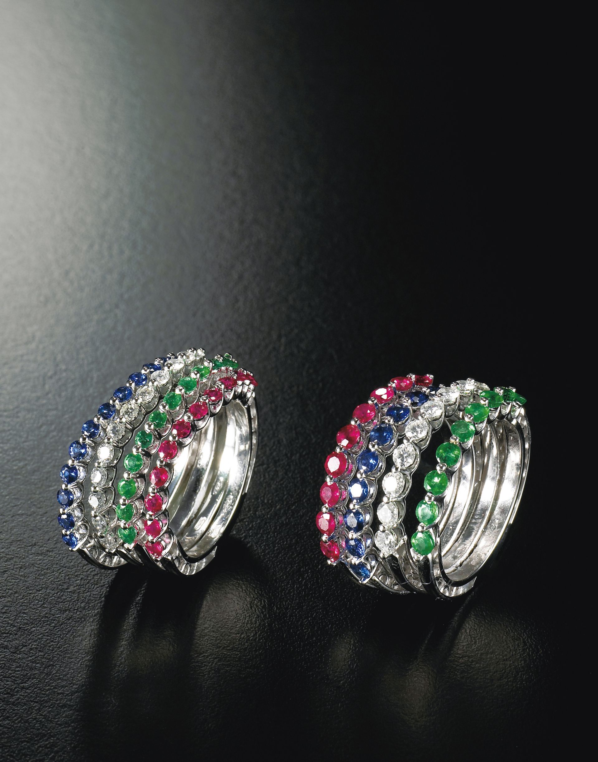 ANELLO 18 KT ORO BIANCO DIAMANTI  NATURALI 