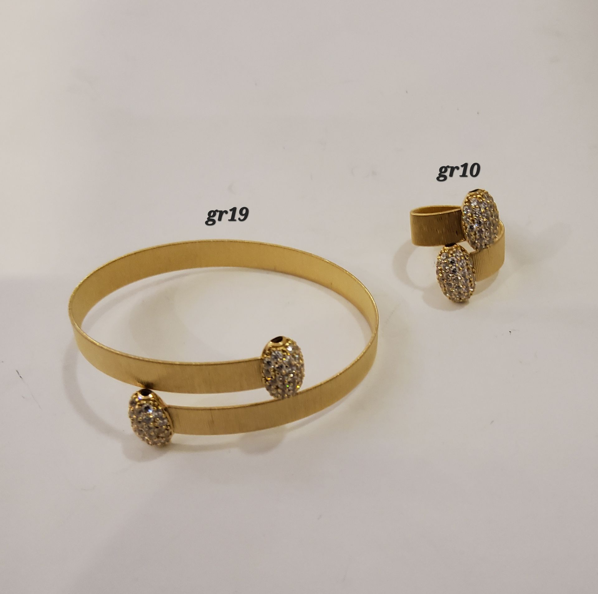 BRACCIALE E ANELLO 18K ORO GIALLO