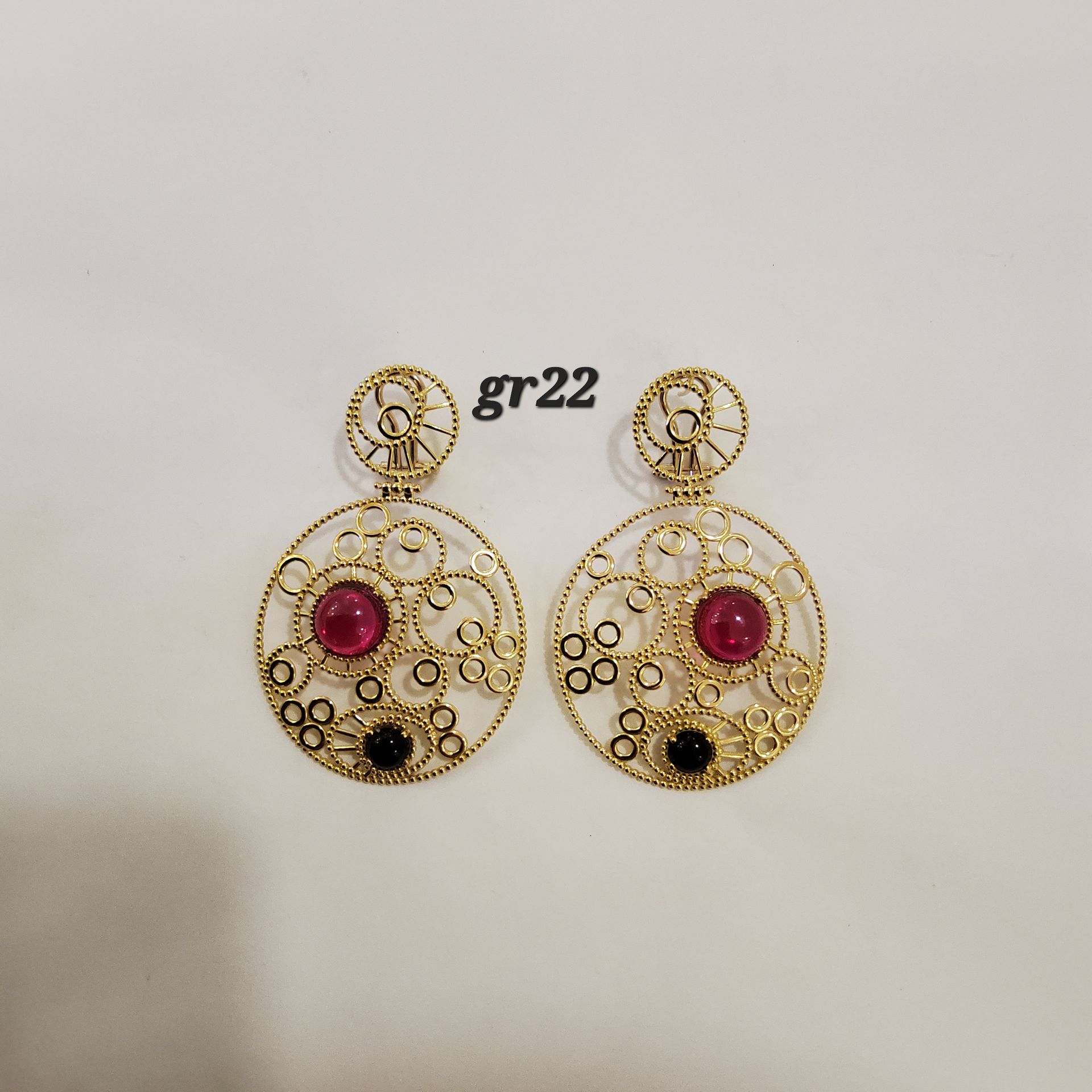 ORECCHINI PENDENTI 18K