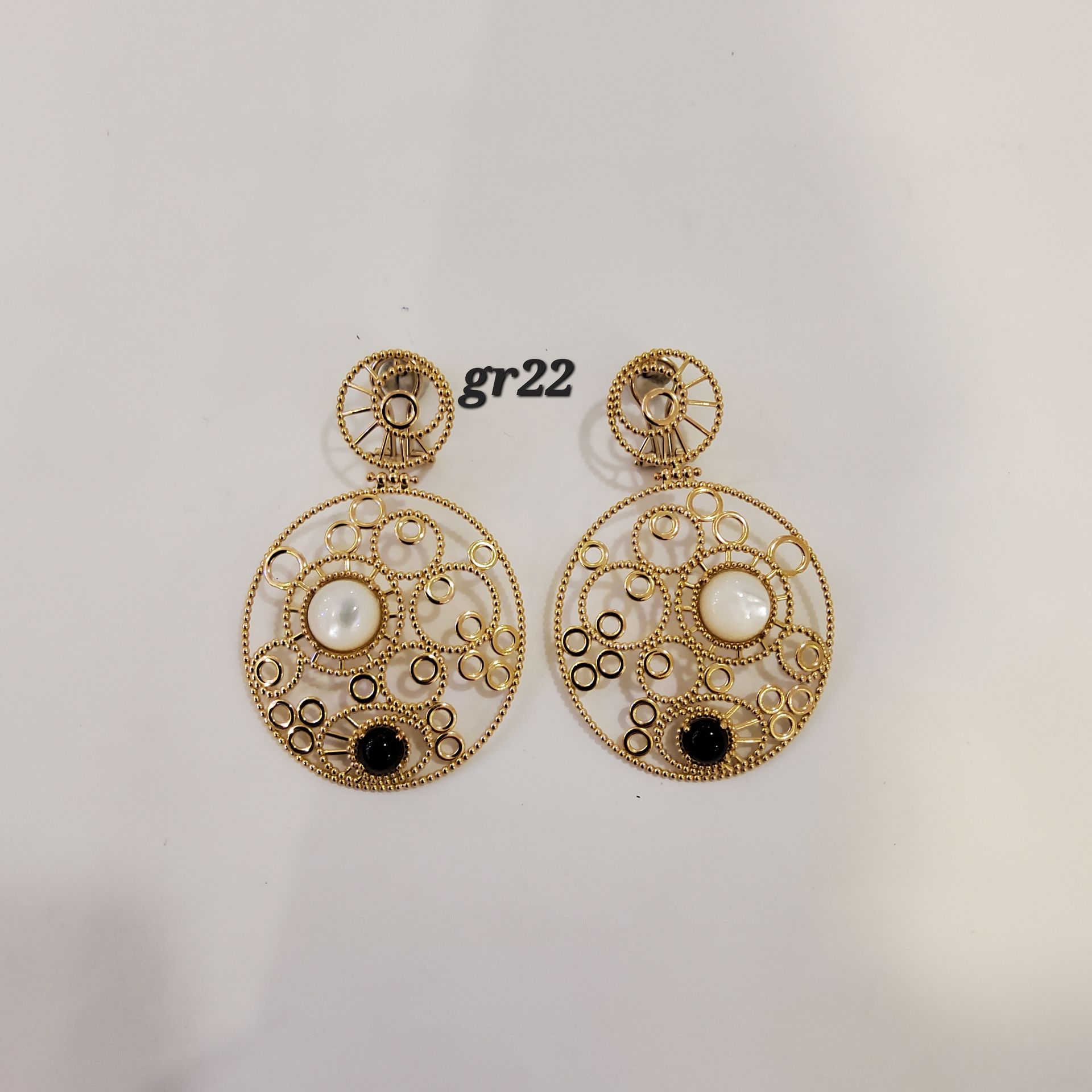 ORECCHINI PENDENTI 18K
