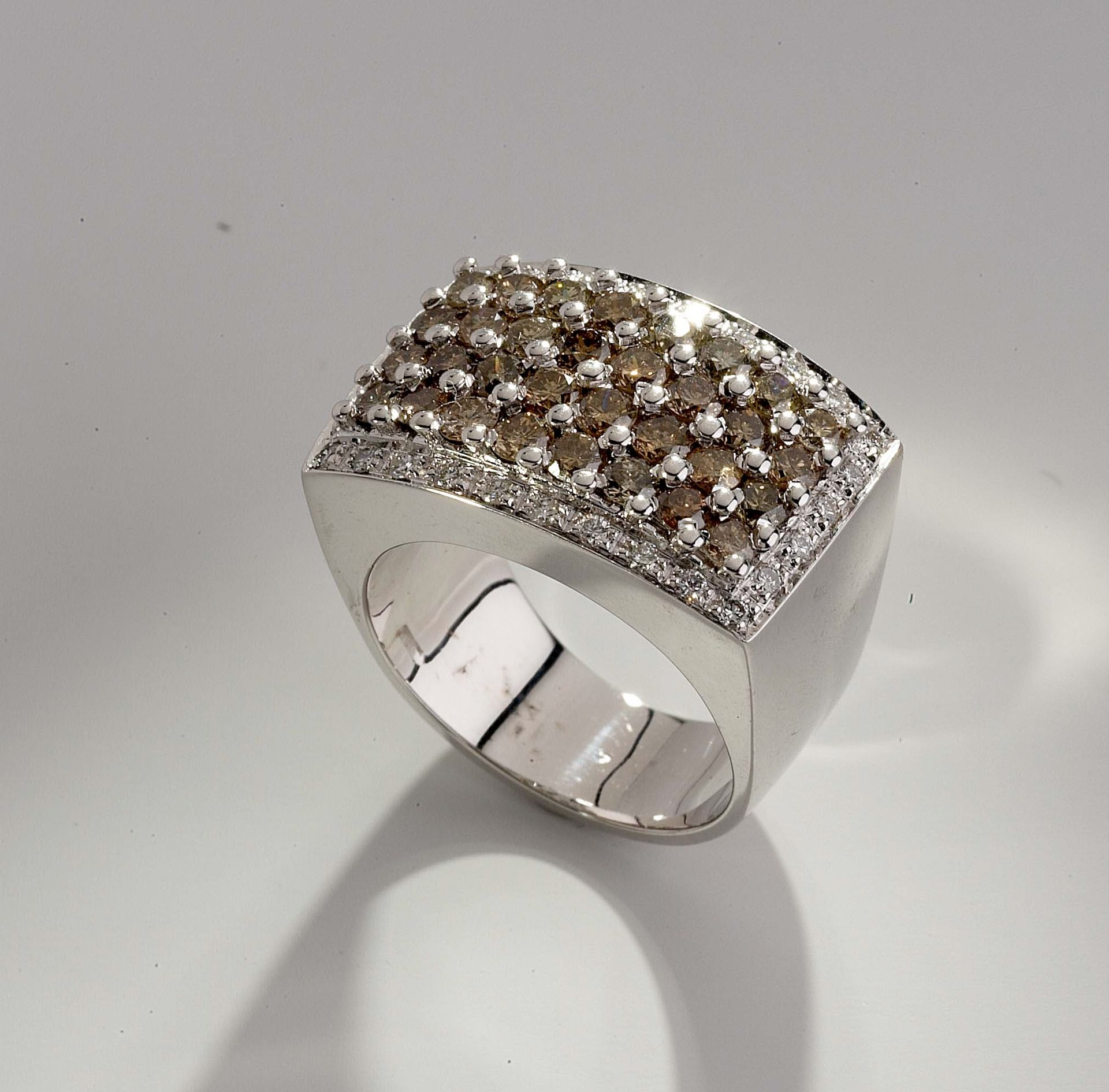 ANELLO 18 KT ORO BIANCO 
