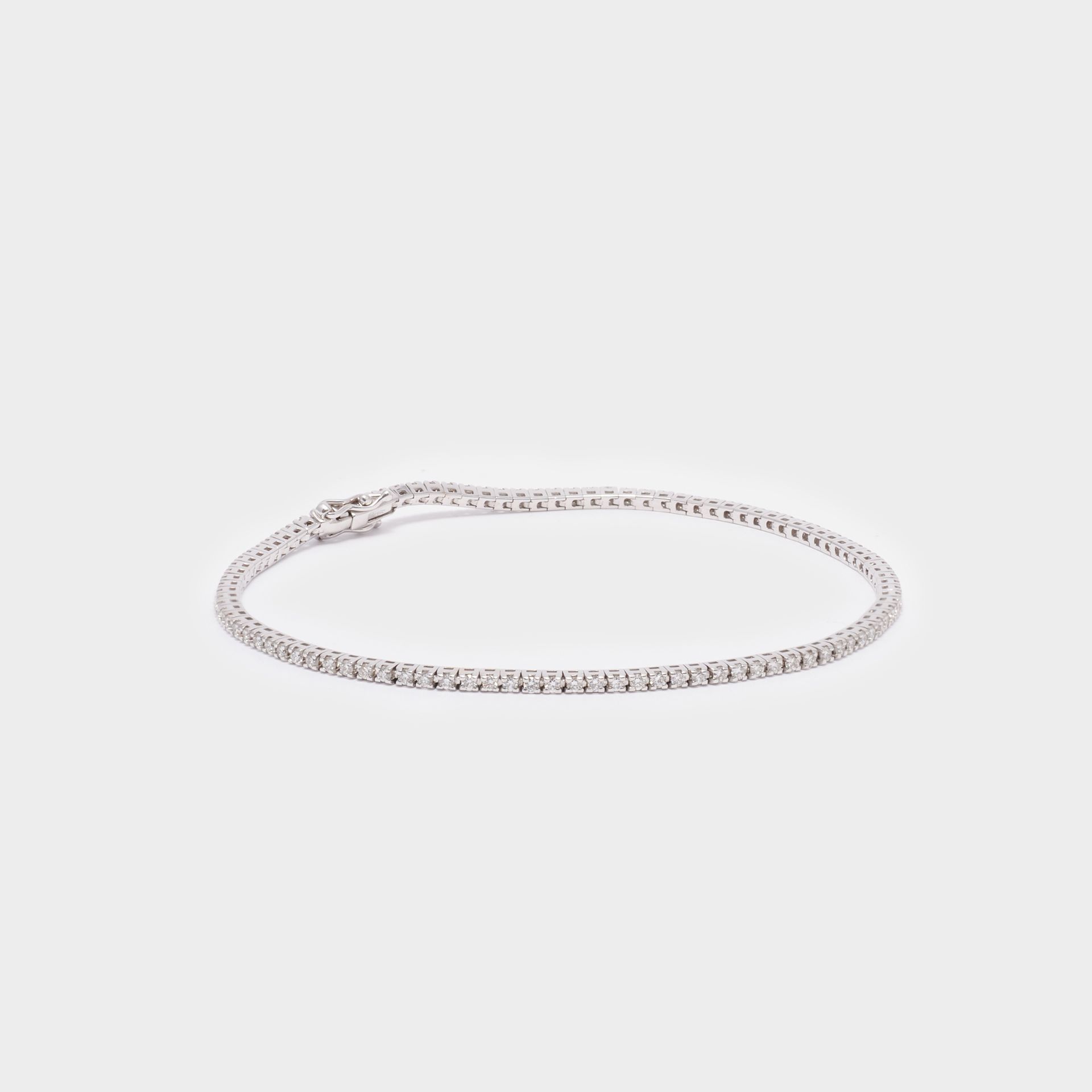 BRACCIALE TENNIS CON DIAMANTI 18KT
