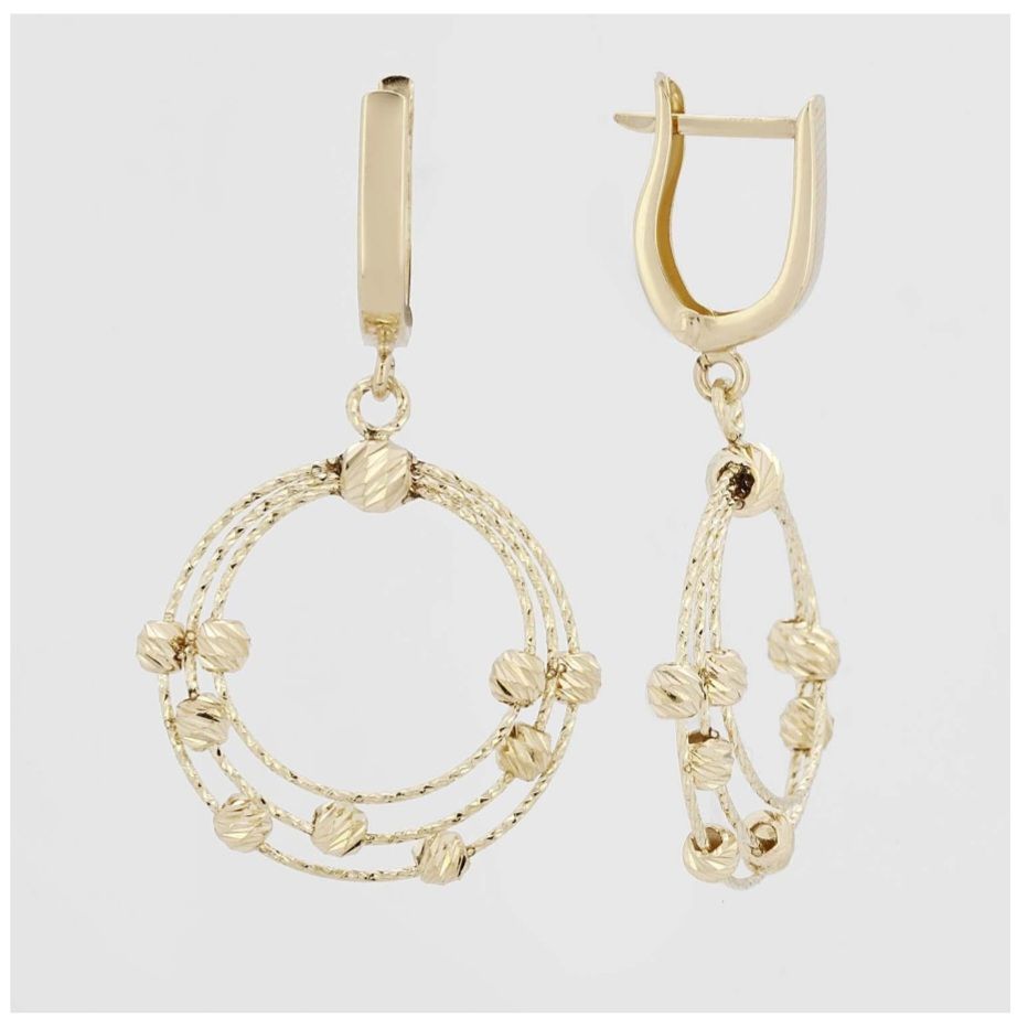 ORECCHINI ORO 18KT PENDENTI
