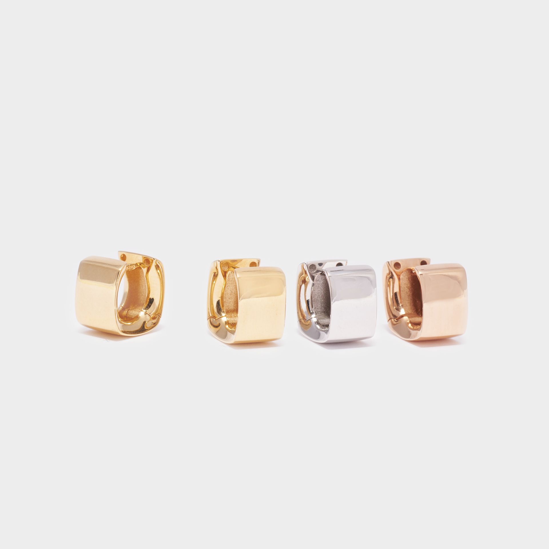 ORECCHINI 18KT ARTIGIANALI MICROFUSIONE 