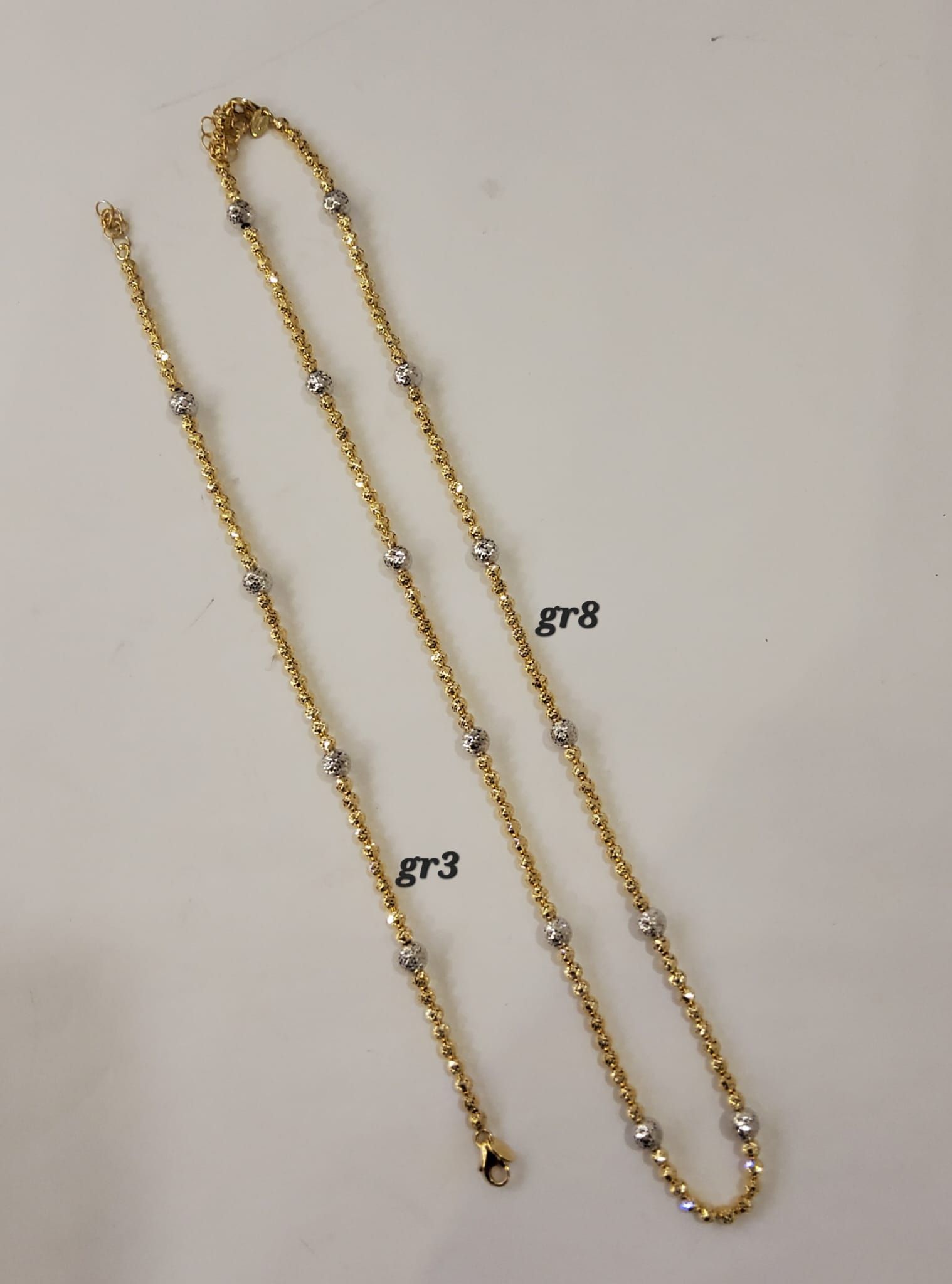 COLLANA CON BRACCIALE ORO 18K