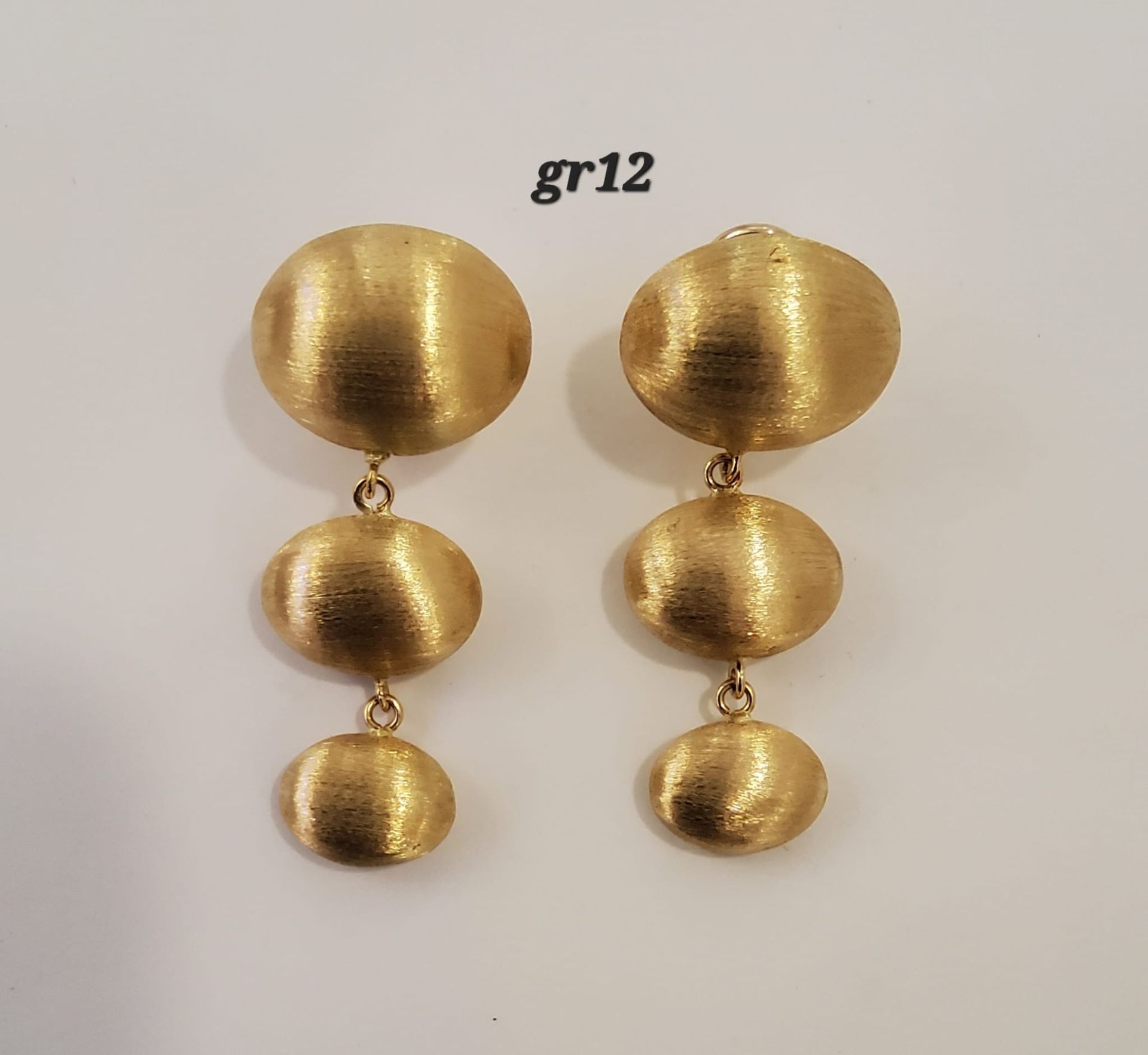 orecchini 18k oro giallo
