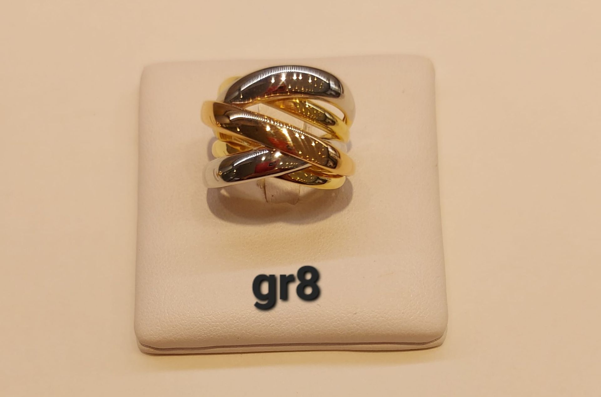 anello fantasia 18k oro giallo
