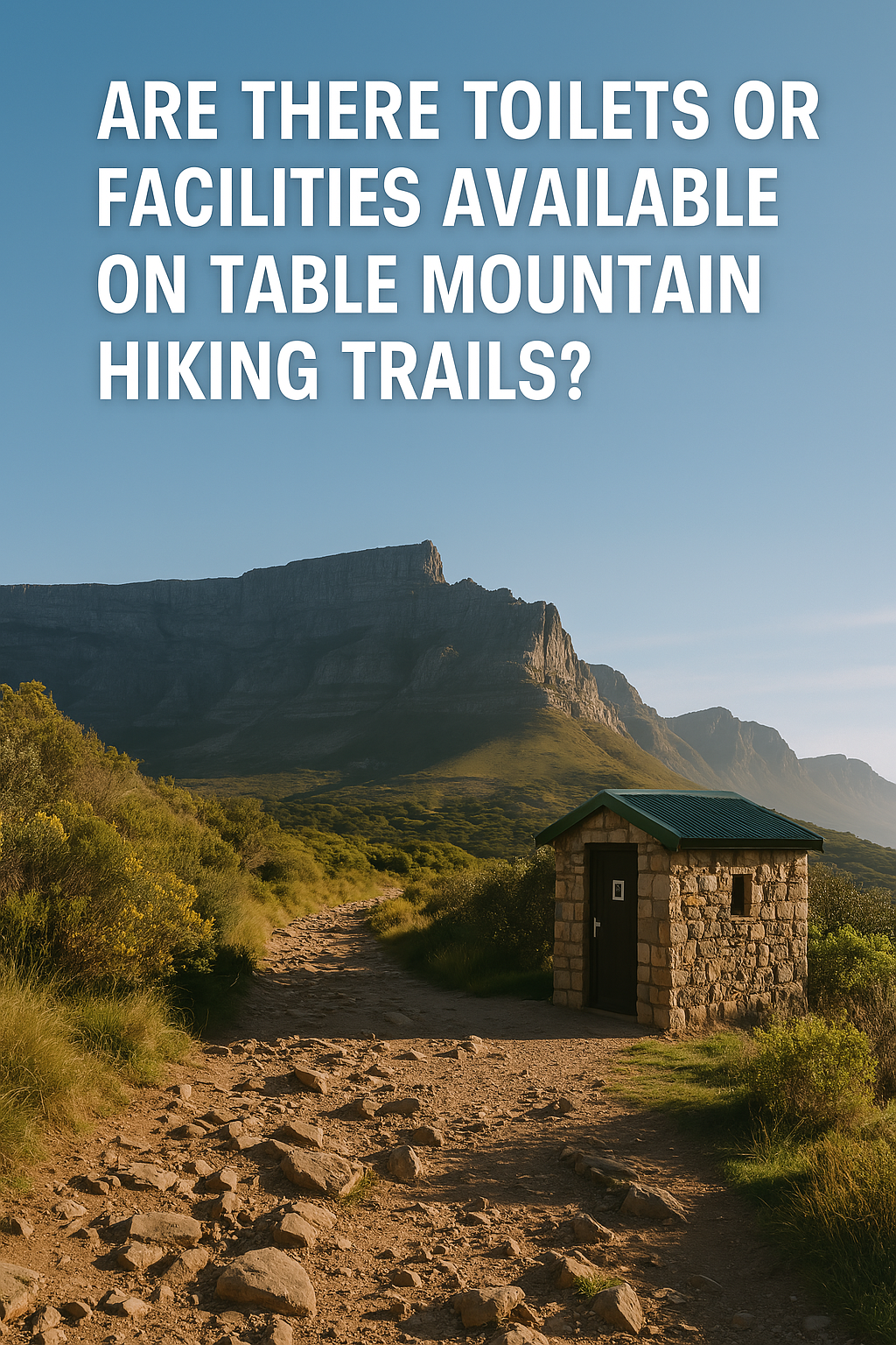 There are toilets or facilities available on table mountain hiking trails ?