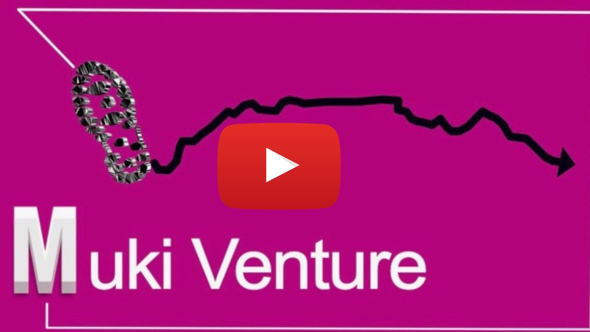 A purple background with the words muki venture on it
