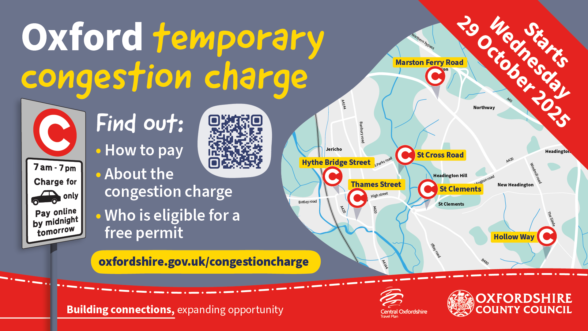 Oxford Temporary Congestion Charge Oxford Temporary Congestion Charge
