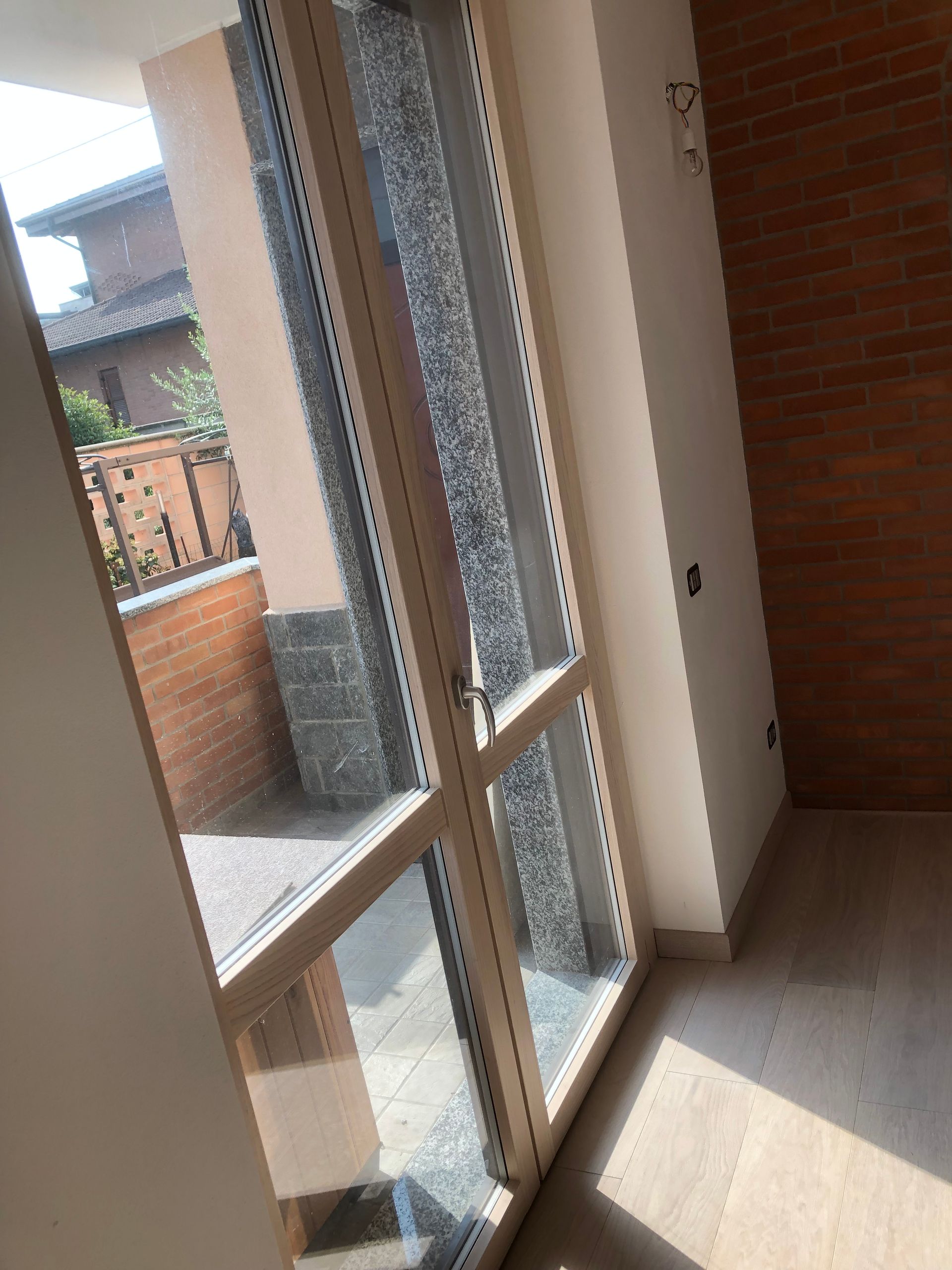 Infissi in legno alluminio