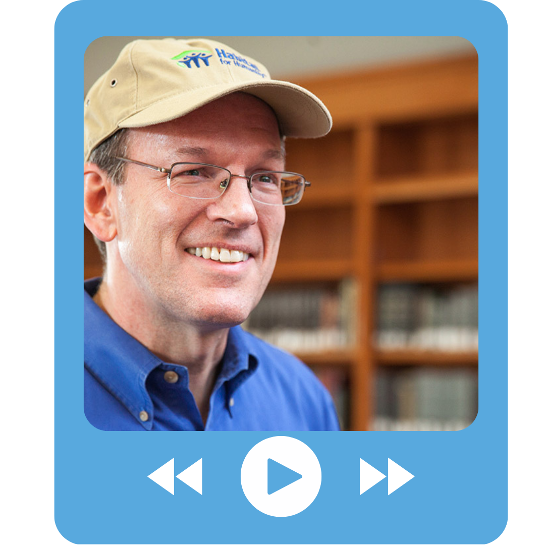 Jonathan Reckford, CEO, Habitat for Humanity.