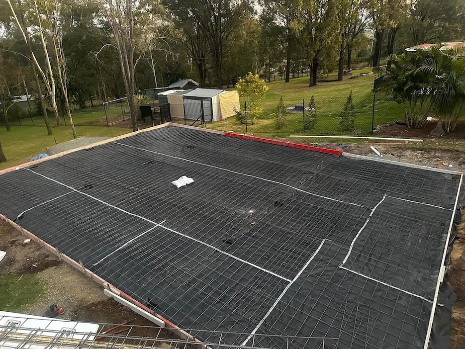 Slab Foundations Before Concrete Pour — Crete to Coast Concreting in Tamborine, QLD