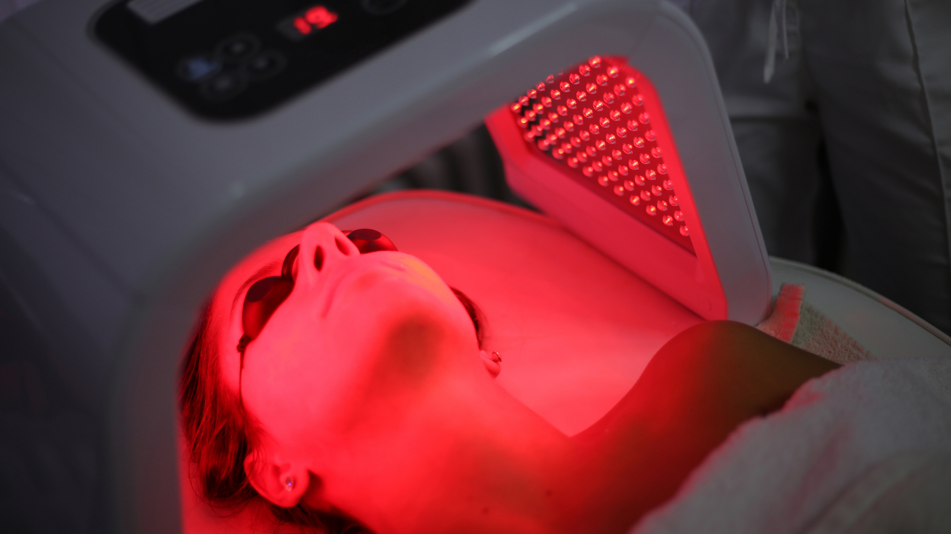LED light therapy facial Roseville CA