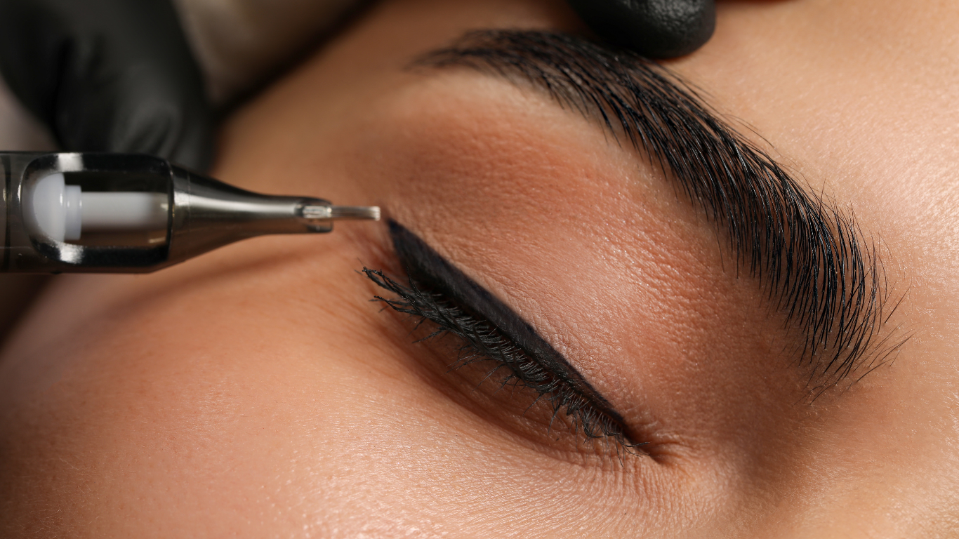 Foxy Eyeliner permanent makeup result Roseville CA