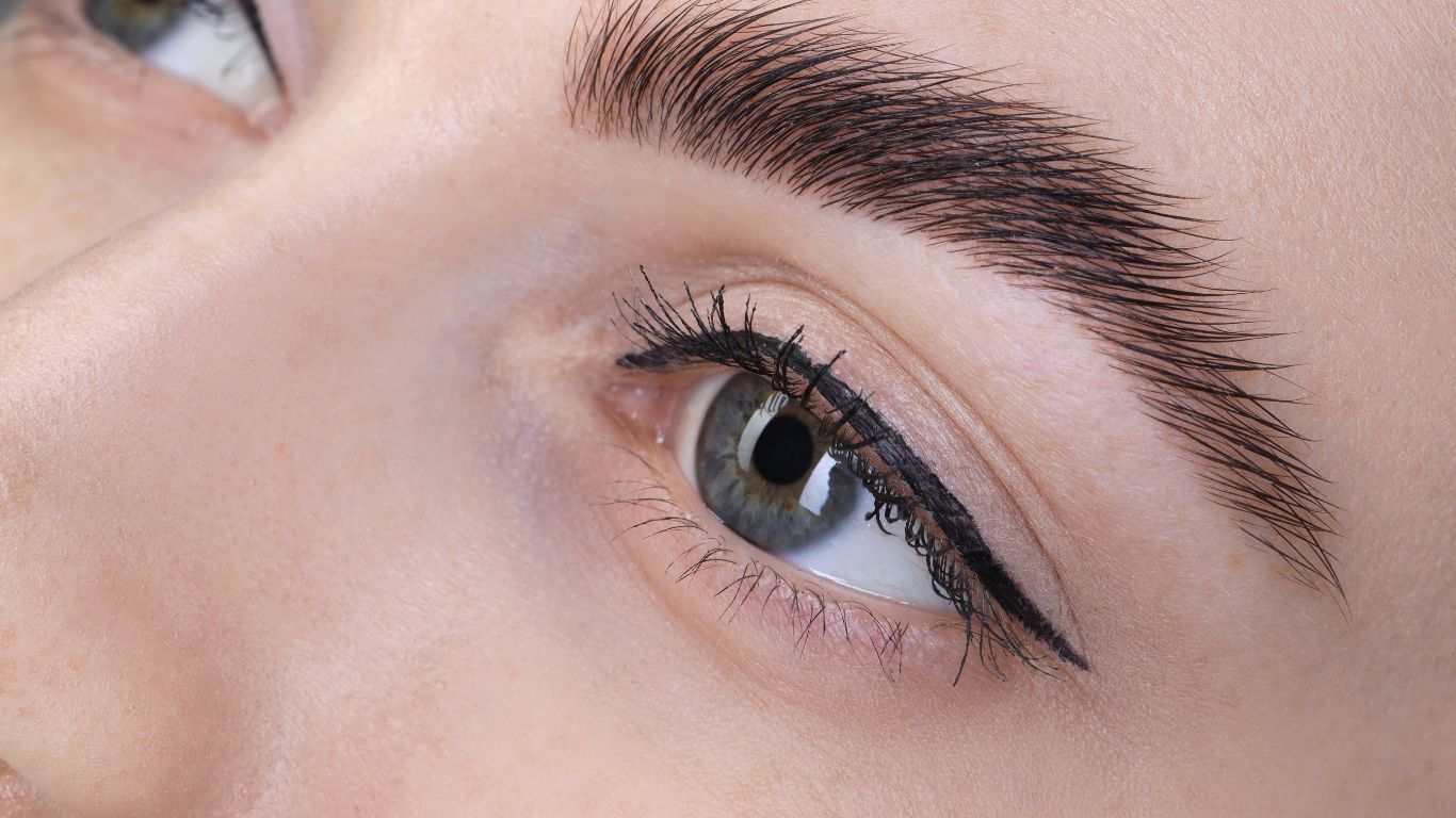 Powder Brows result on client at Radiant Beauty Lounge Roseville CA
