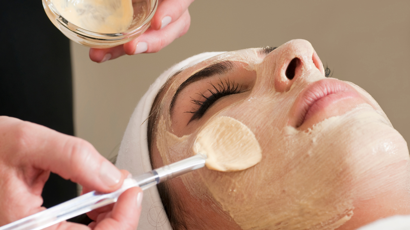 Hydrating facial treatment at Radiant Beauty Lounge