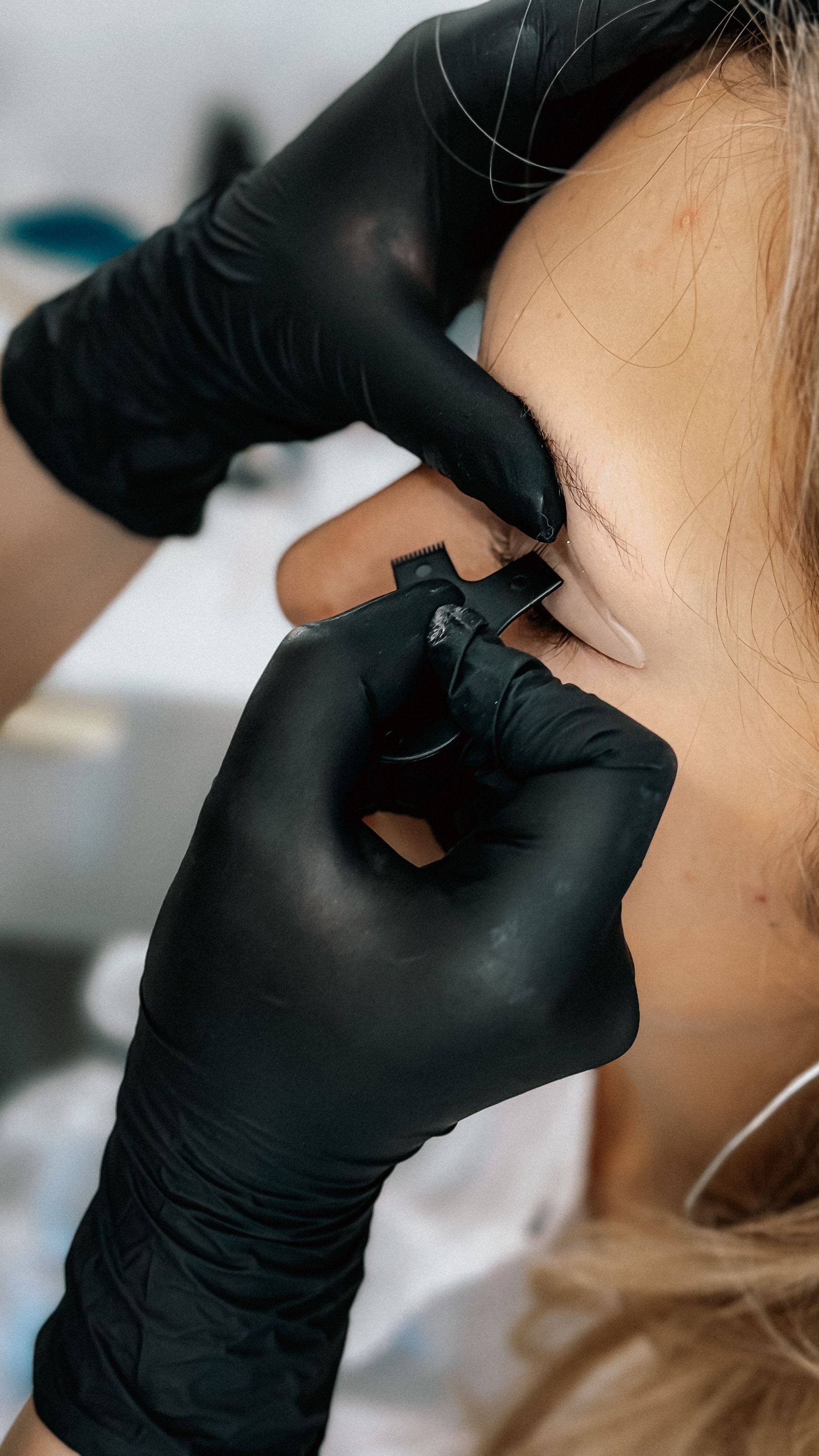 Permanent Eyeliner result on client at Radiant Beauty Lounge Roseville CA