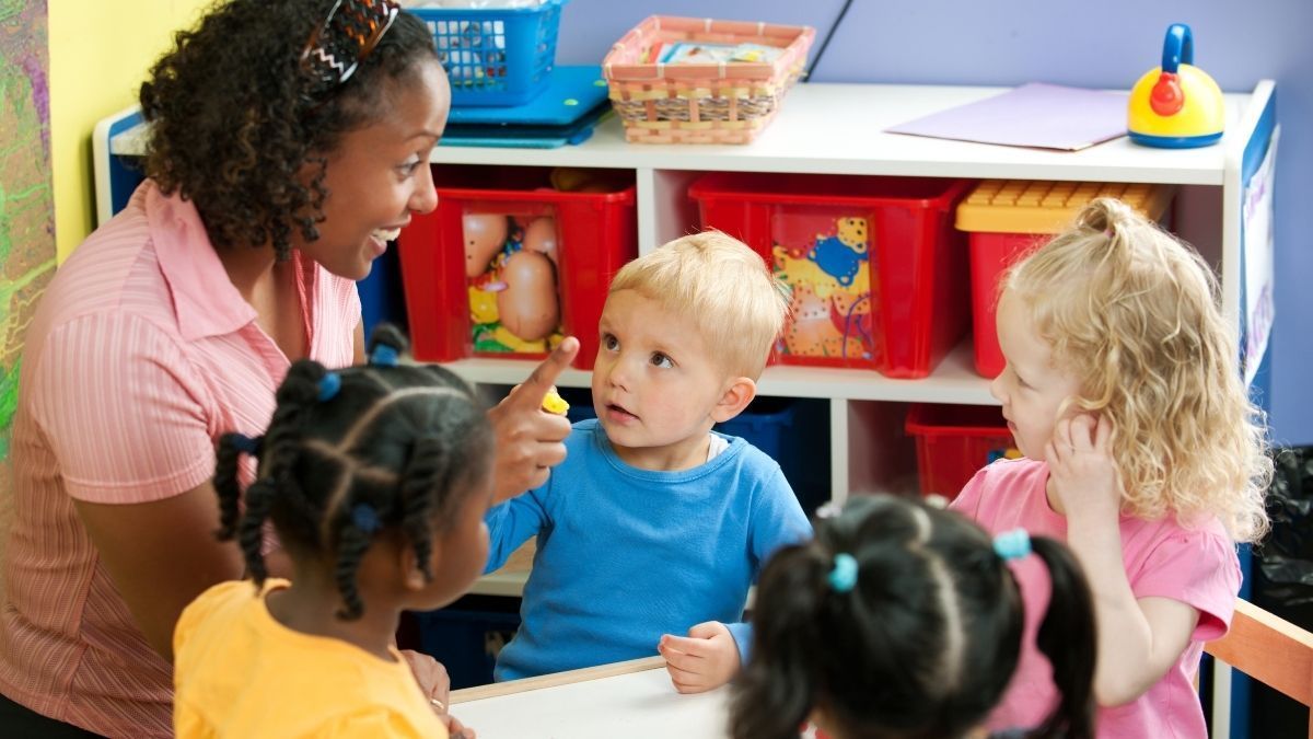 Children learning and playing in our childcare programs