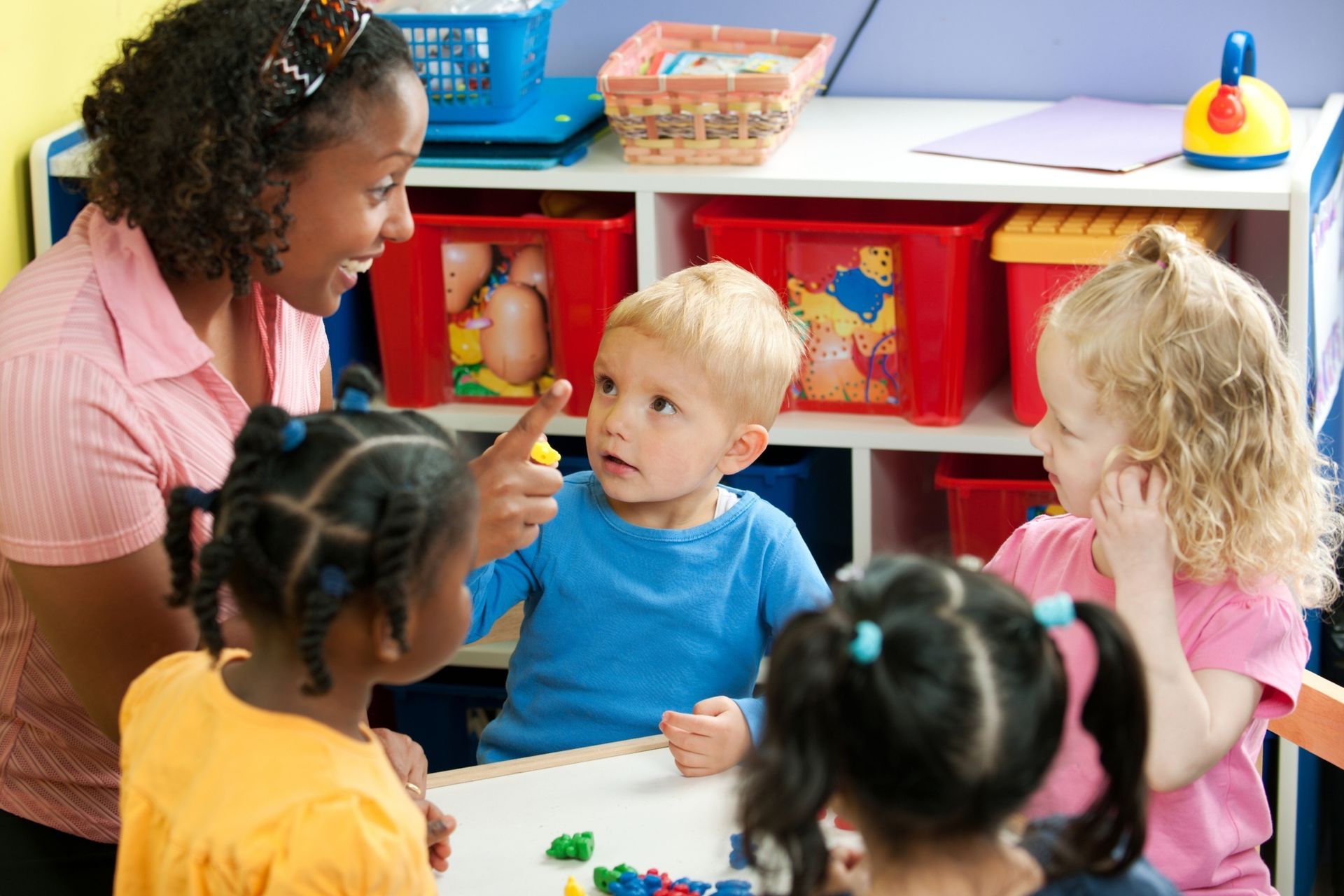 Educators and children together at Diversity Childcare Centre