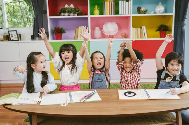 Preschool and early learning activities at our centre