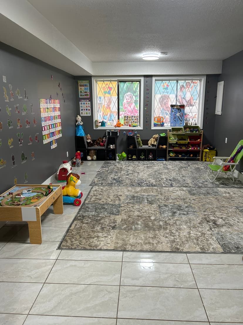 Our bright, colourful classroom space
