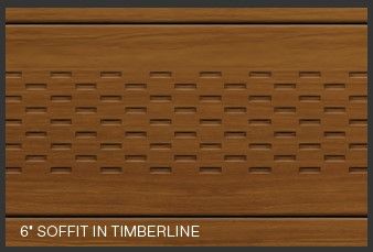 A picture of a soffit in timberline.