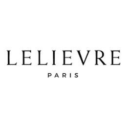 Logo LELIEVRE PARIS nero su sfondo bianco