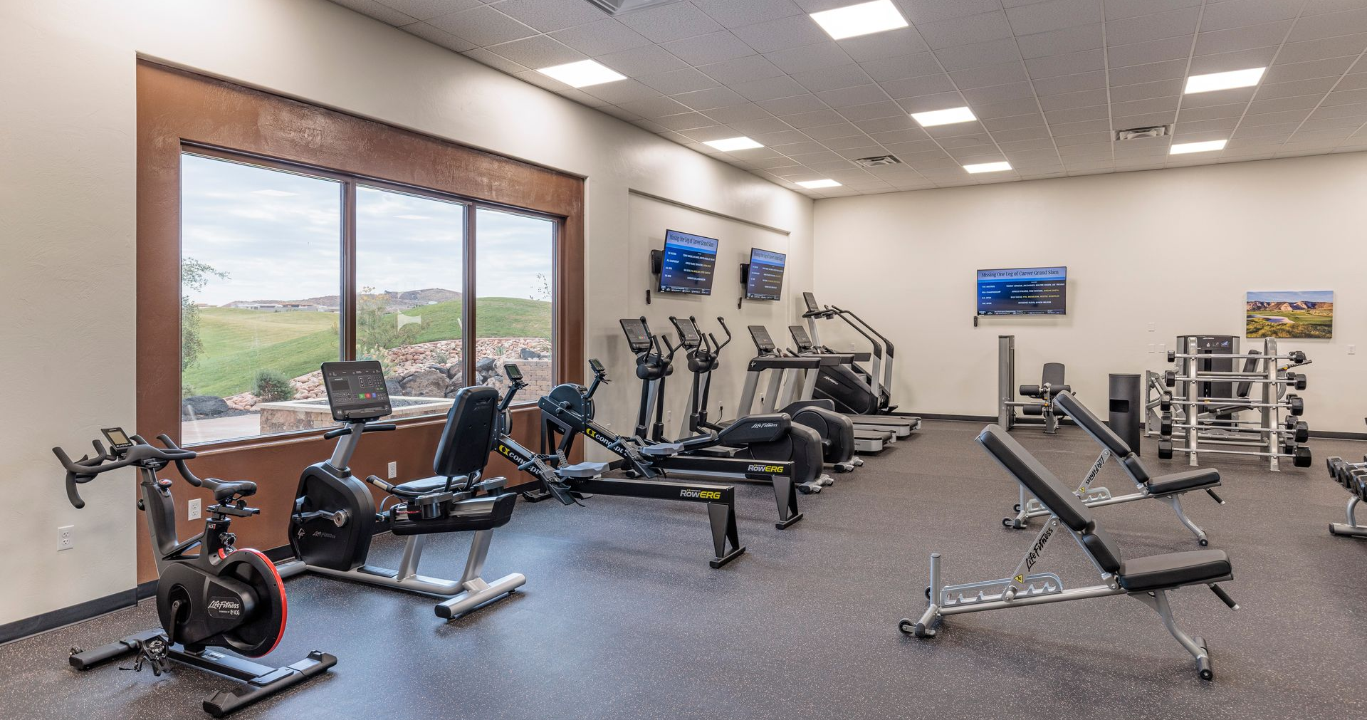 Ledges Fitness Center at driving range