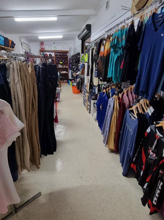 Clothing Store — Pet N Produce Supplies & Saddlery In Maryborough QLD