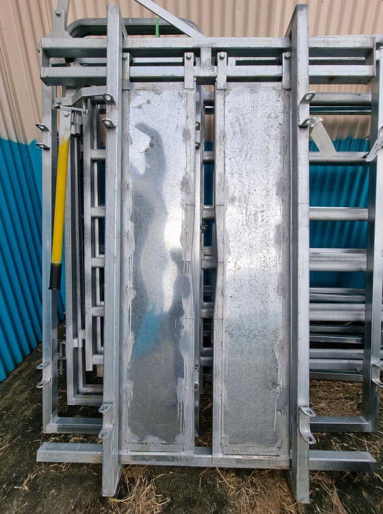 Disassembled Metal Fence — Pet N Produce Supplies & Saddlery In Maryborough QLD