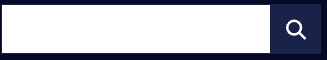 White search bar with a magnifying glass icon on a dark blue background