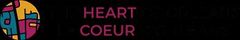 A neon sign that says heart coeur on it
