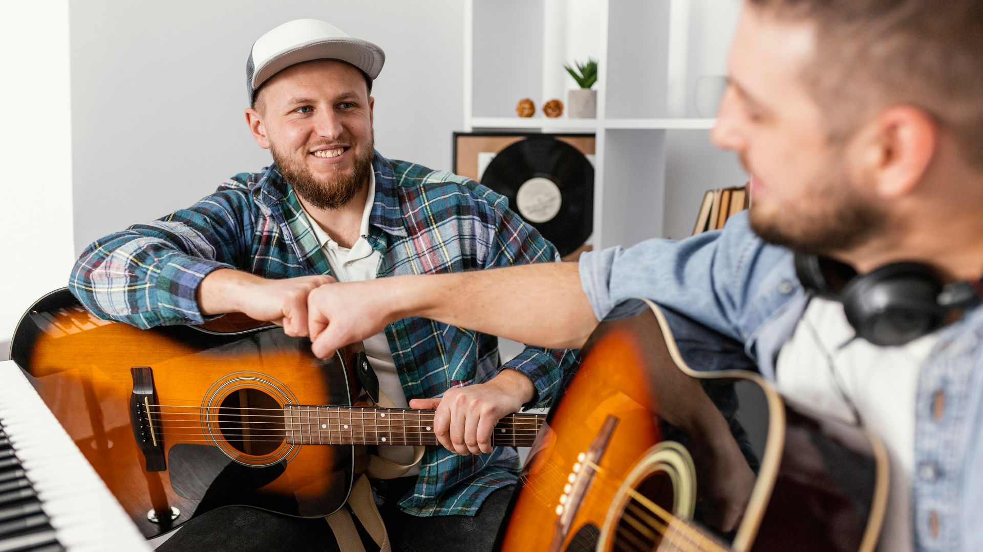 men playing guitar