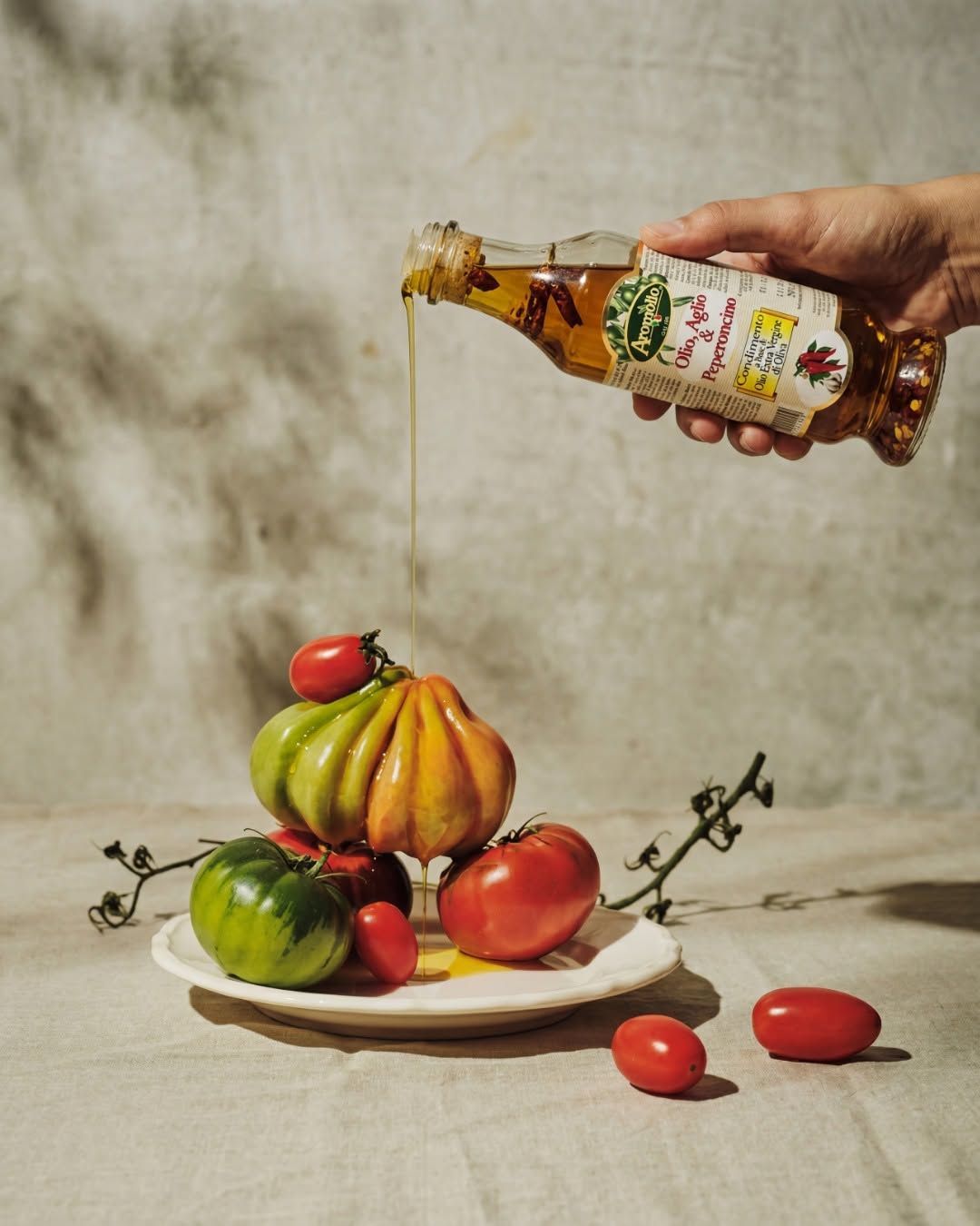 Aromolio - olio extravergine di oliva e olio aromatizzato