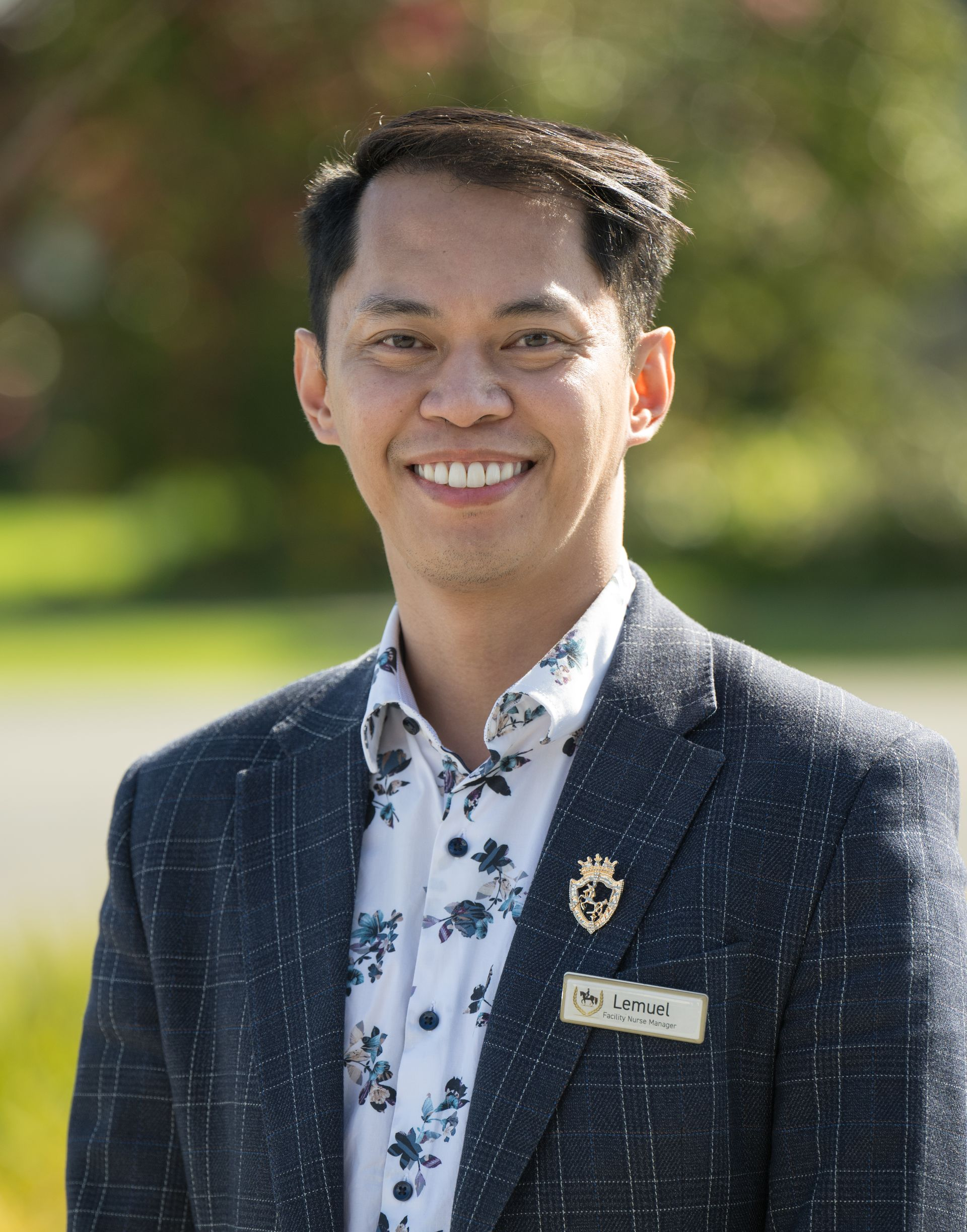 Resident care facility nurse manager Lemuel Padla