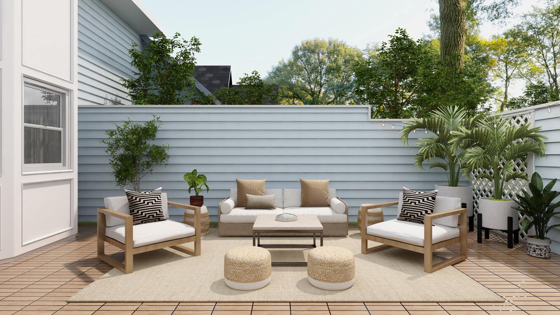 House Balcony setup