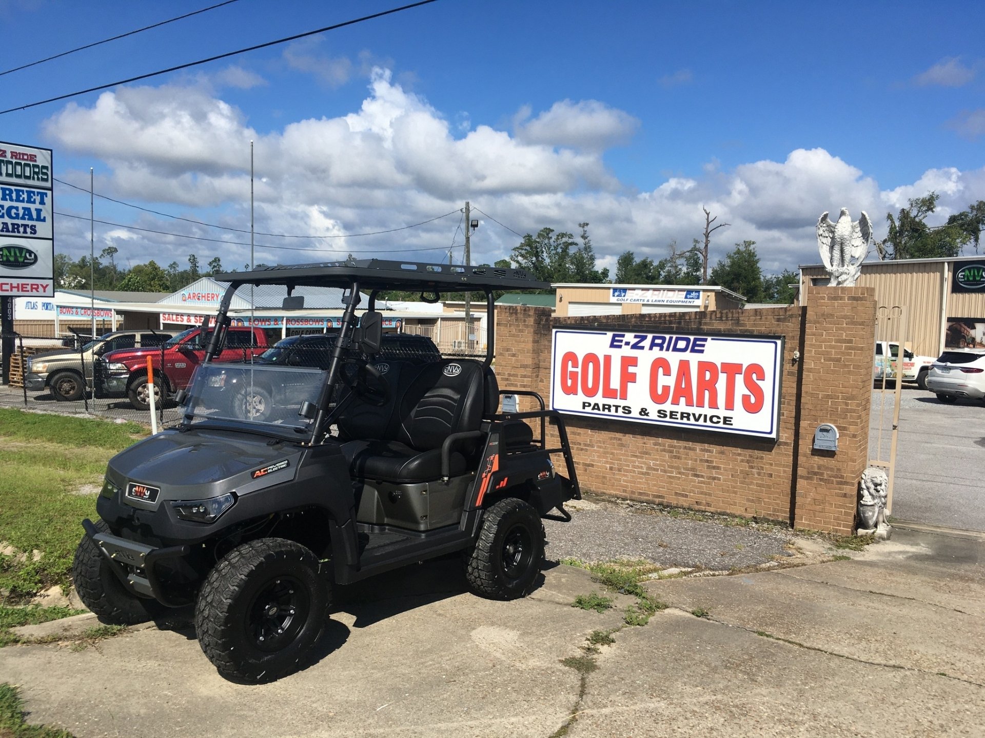 eNVy Dealer Panama City, FL EZ Ride Golf Carts