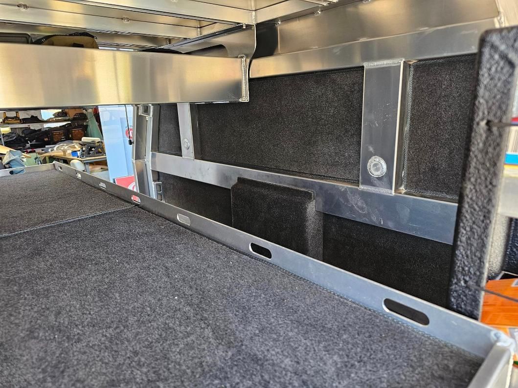A Close Up Of A Tray In A Truck — All Car Upholstery In Pinelands, NT