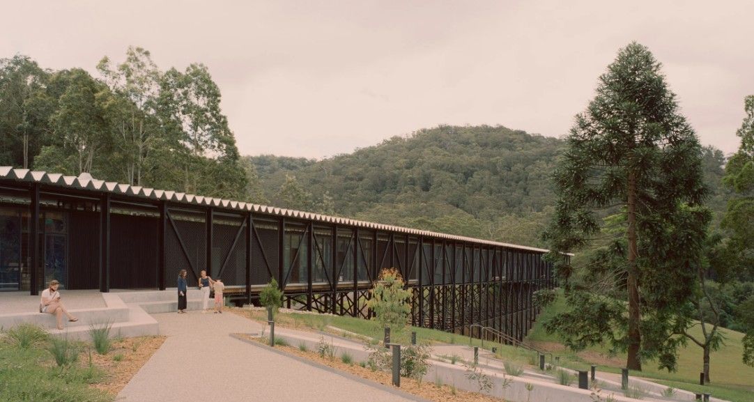 A bridge with mountains behind it — Commercial Painting Group in Kembla Grange, NSW