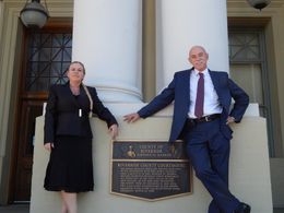 Attorneys Jeff Decker & Laurel Buchanan