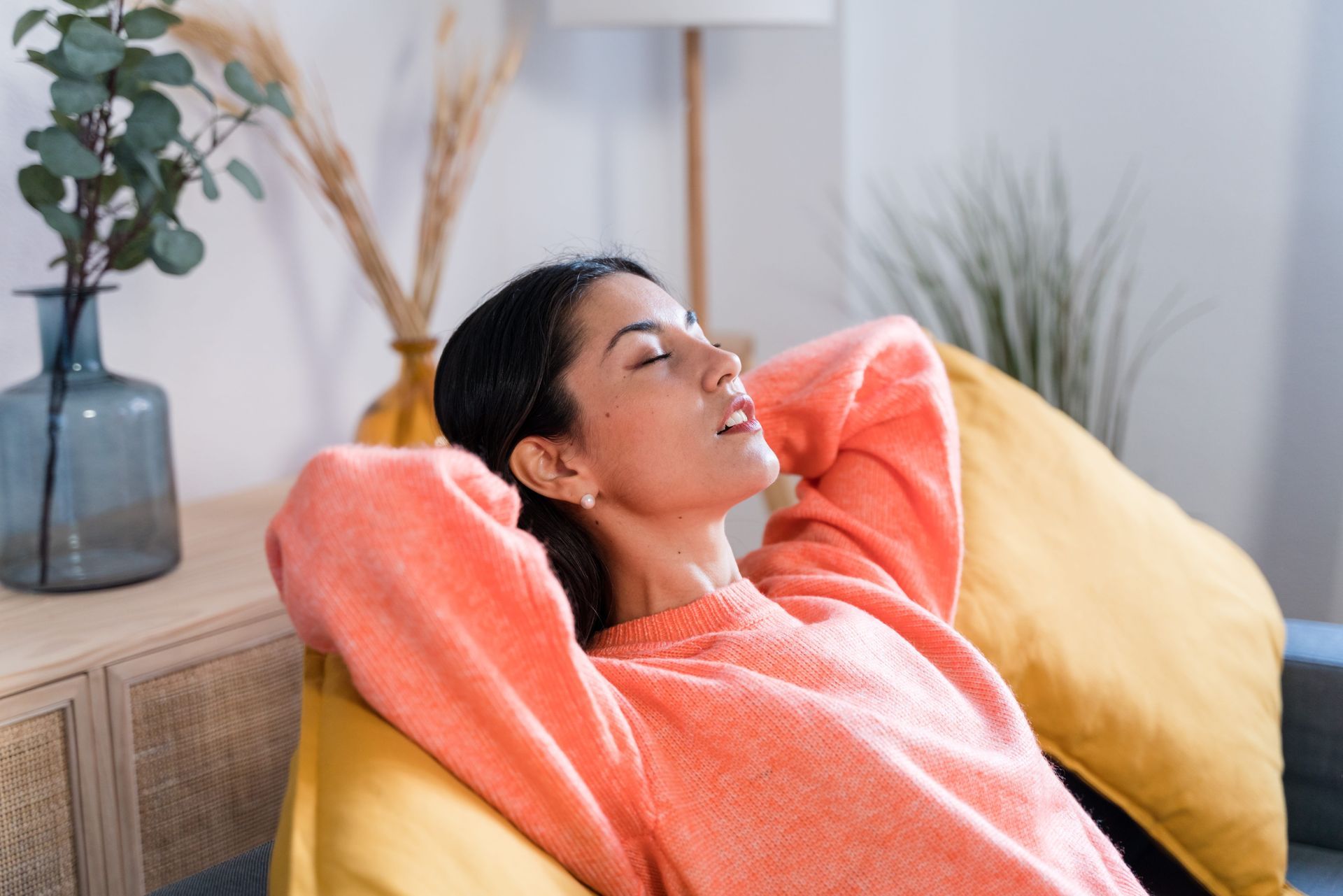 Person in a calm therapy session, representing Accelerated Resolution Therapy at Minisink