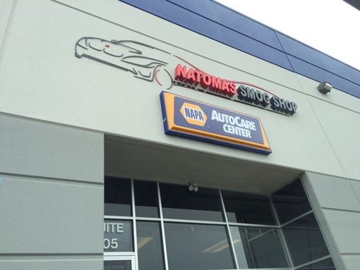 Front Shop  Sign | Natomas Smog Shop & Auto Repair