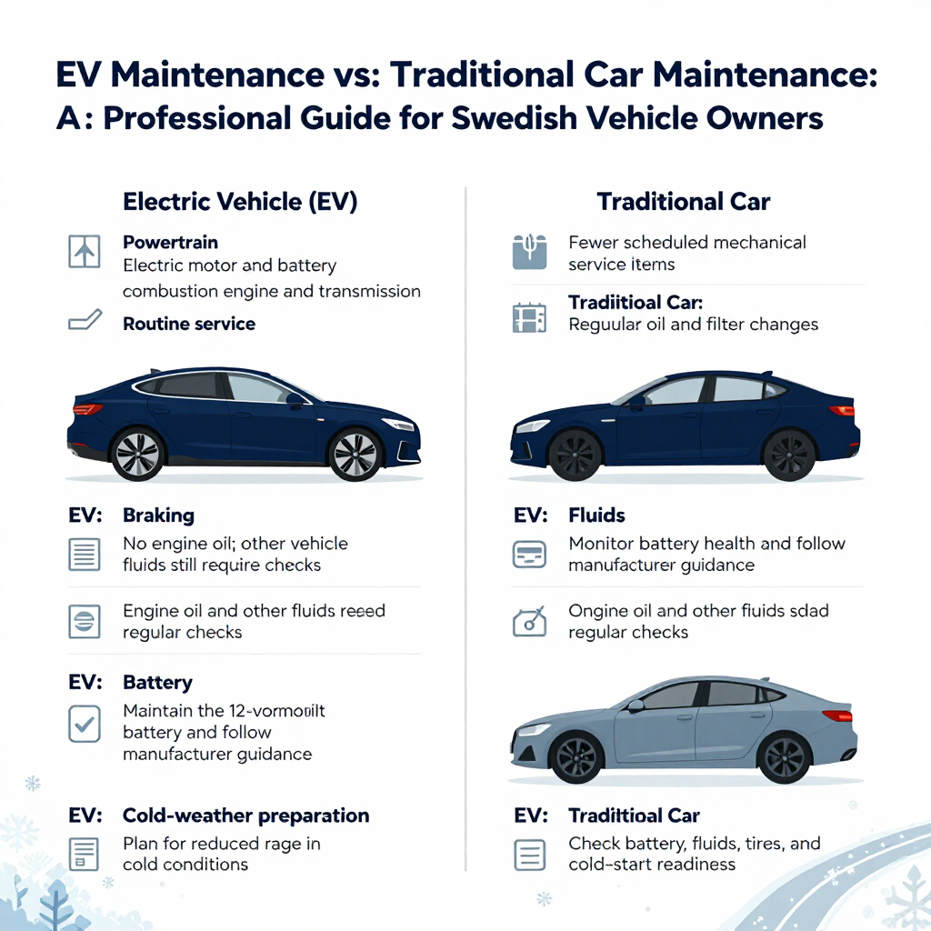 EV Maintenance vs. Traditional Car Maintenance: A Professional Guide for Swedish Vehicle Owners