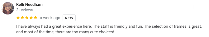 Patient testimonials.
