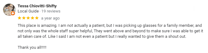 Customer review: 