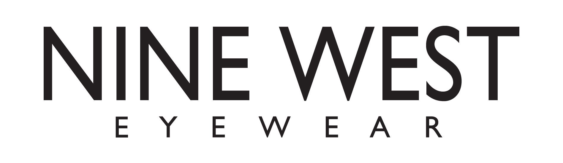 Nine West Eyewear logo in black text on white background.